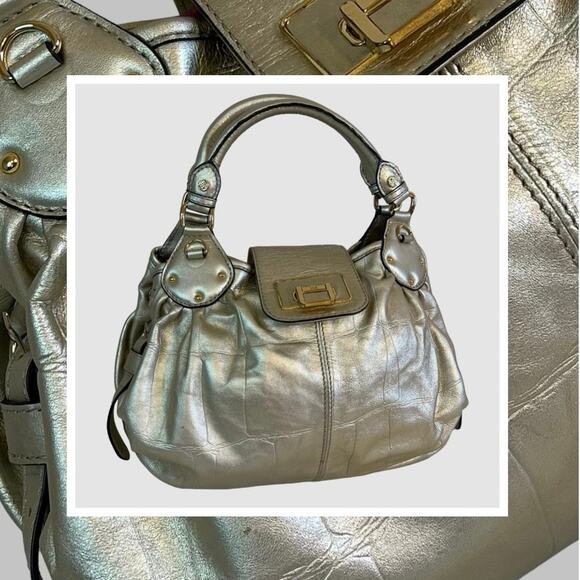 Antonio Melani Satchel Handbag - Picture 1 of 8